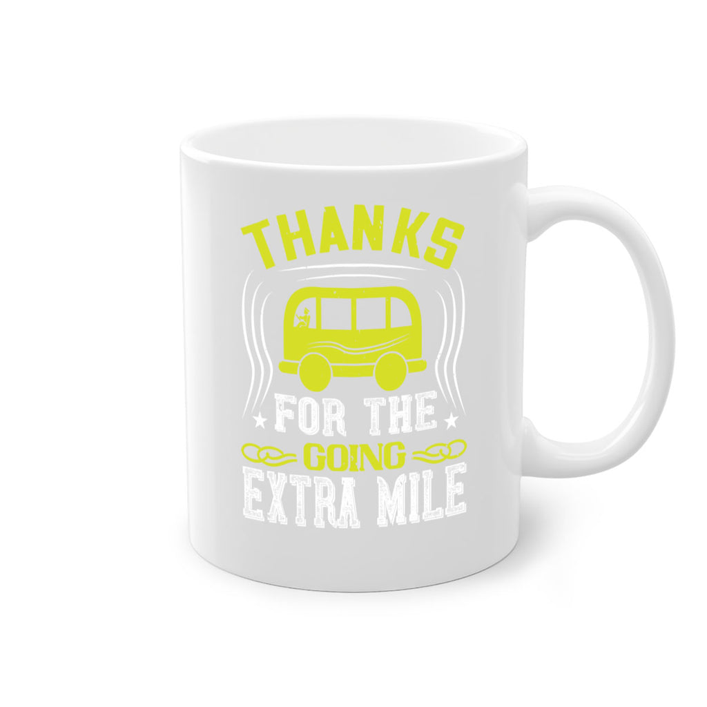 thanks for the going extra mile Style 14#- bus driver-Mug / Coffee Cup