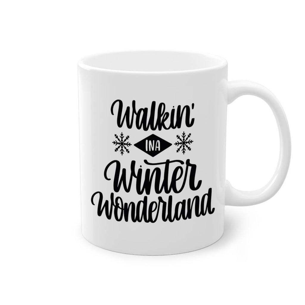 walkin winter wonderland 35#- christmas-Mug / Coffee Cup