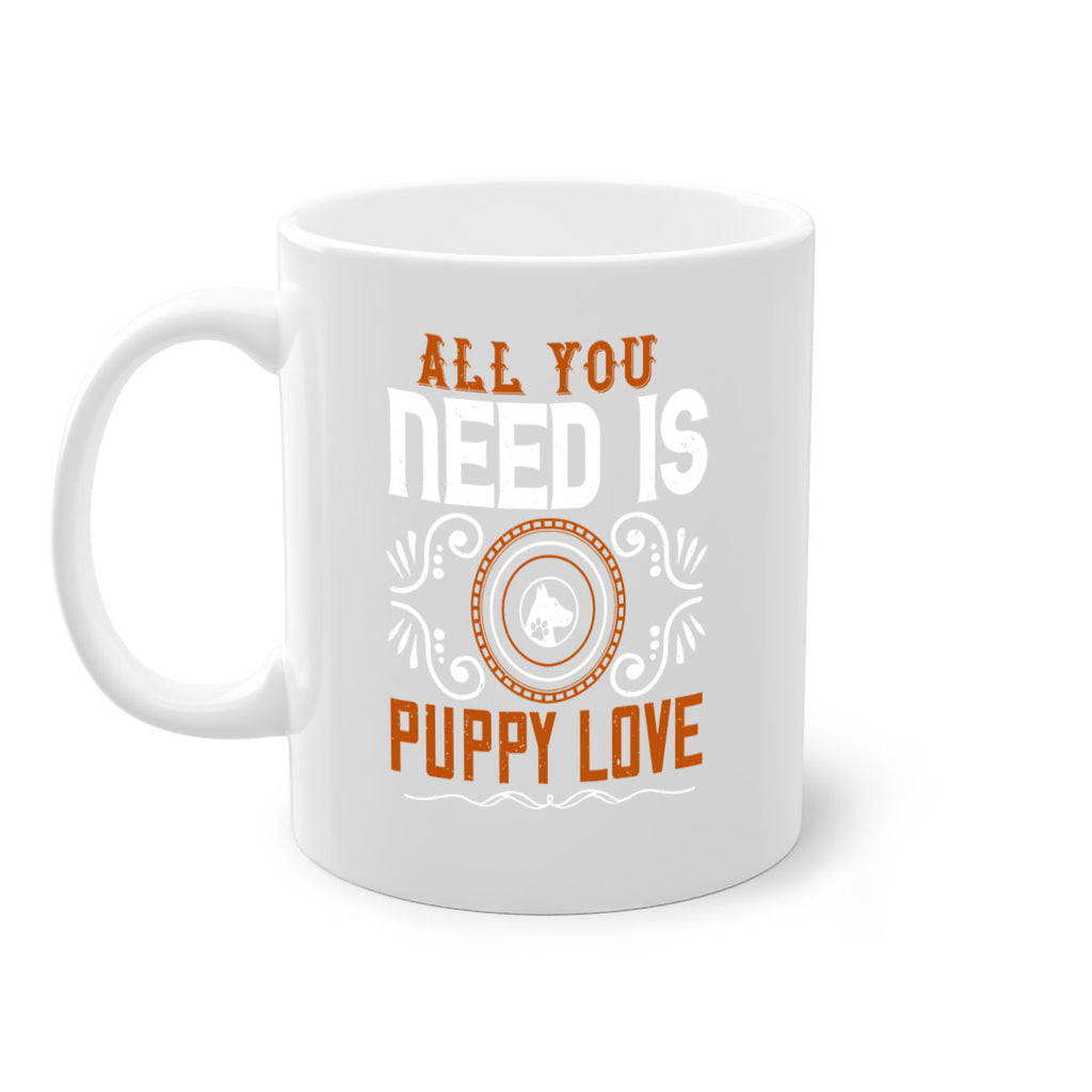 All you need is puppy love Style 155#- Dog-Mug / Coffee Cup