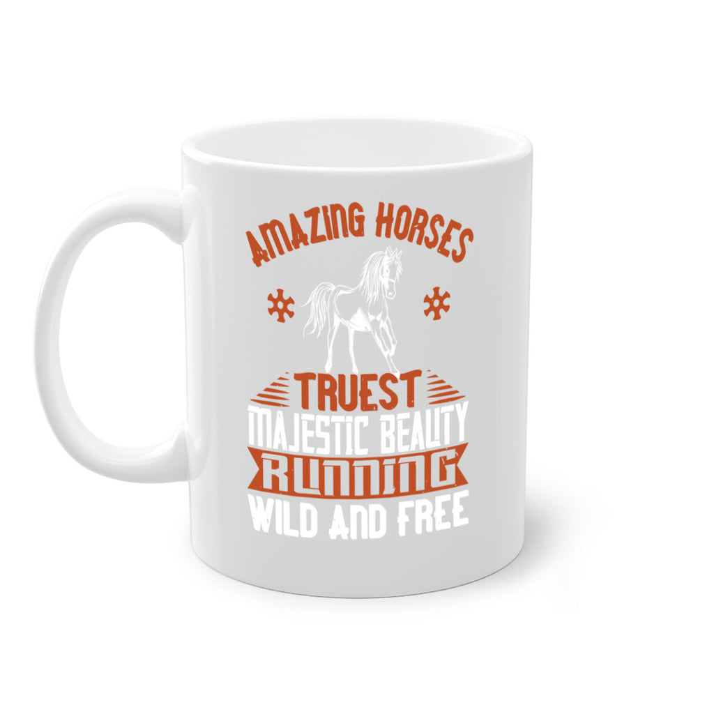 Amazing horses Truest Majestic Beauty Running wild and free Style 23#- horse-Mug / Coffee Cup