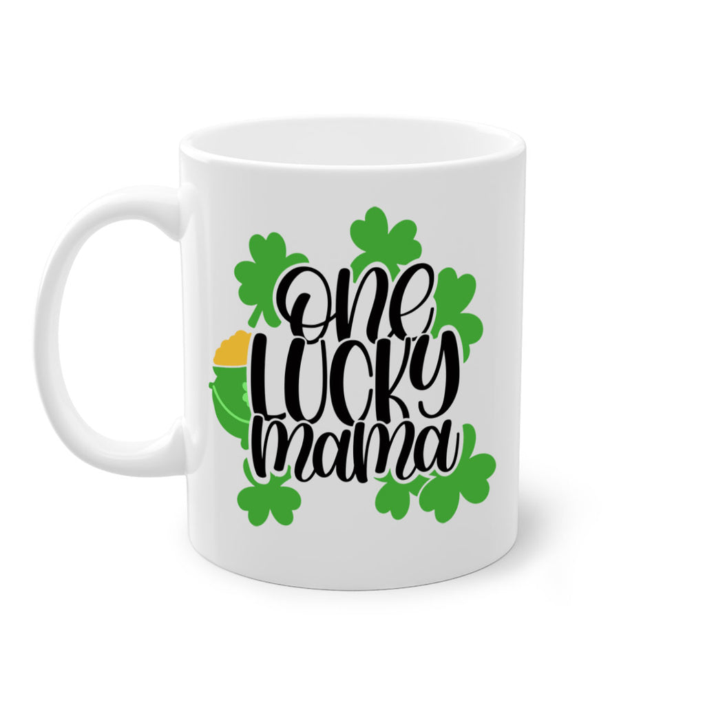 One Lucky Mama Style 42#- St Patricks Day-Mug / Coffee Cup