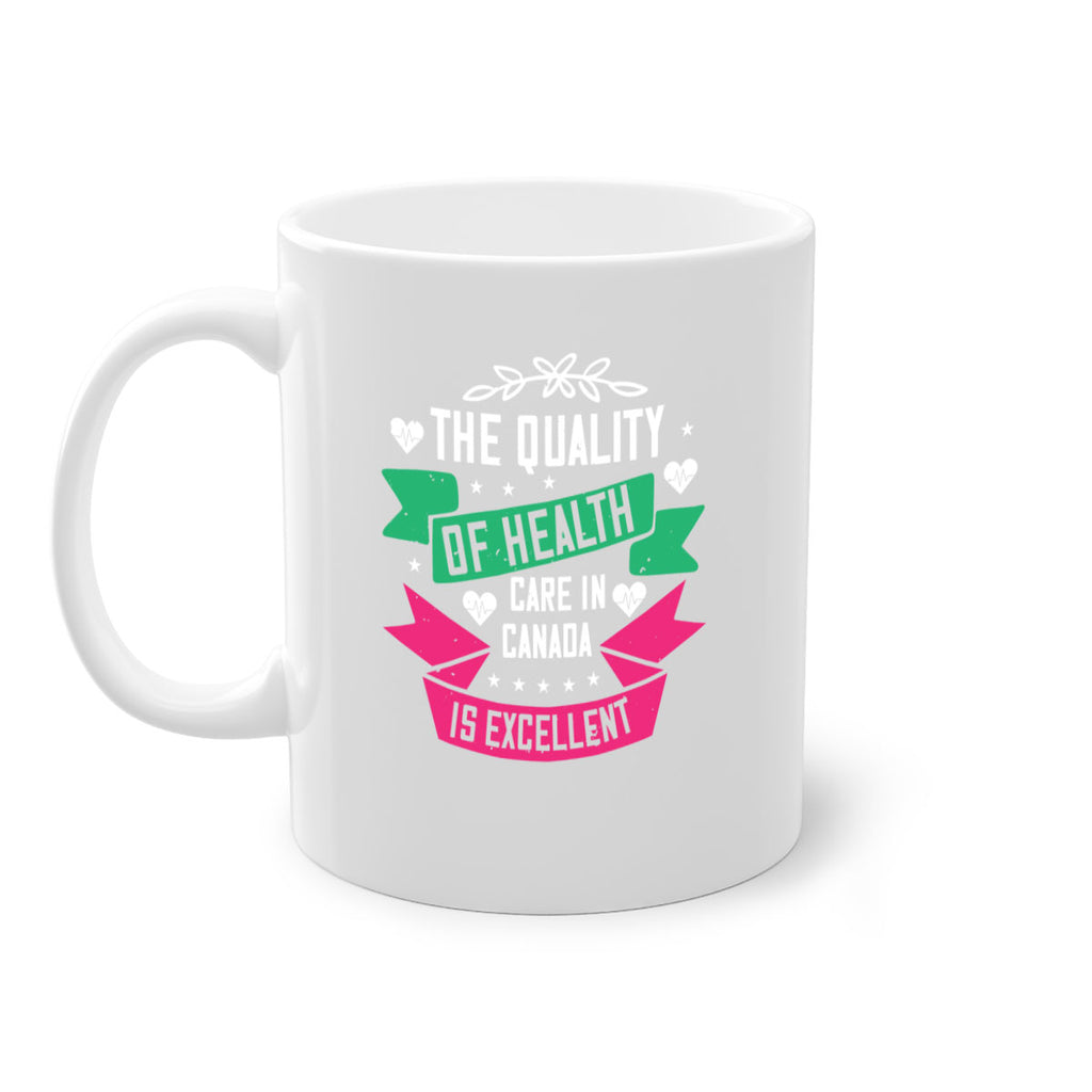 The quality of health care in Canada is excellent Style 12#- World Health-Mug / Coffee Cup