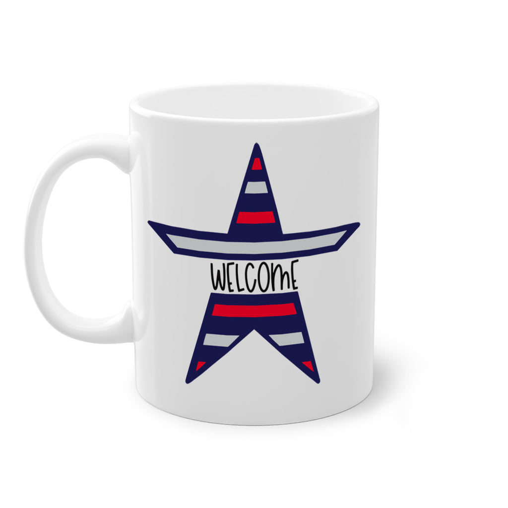 Welcome Style 186#- 4th Of July-Mug / Coffee Cup