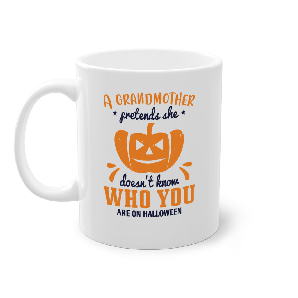 a grandmother pretends 162#- halloween-Mug / Coffee Cup