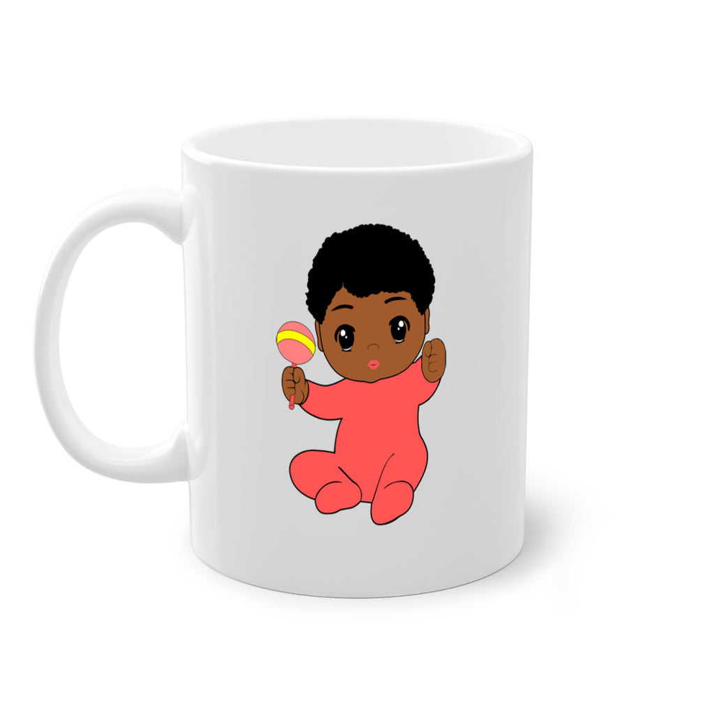 black baby boy 4#- Black men - Boys-Mug / Coffee Cup