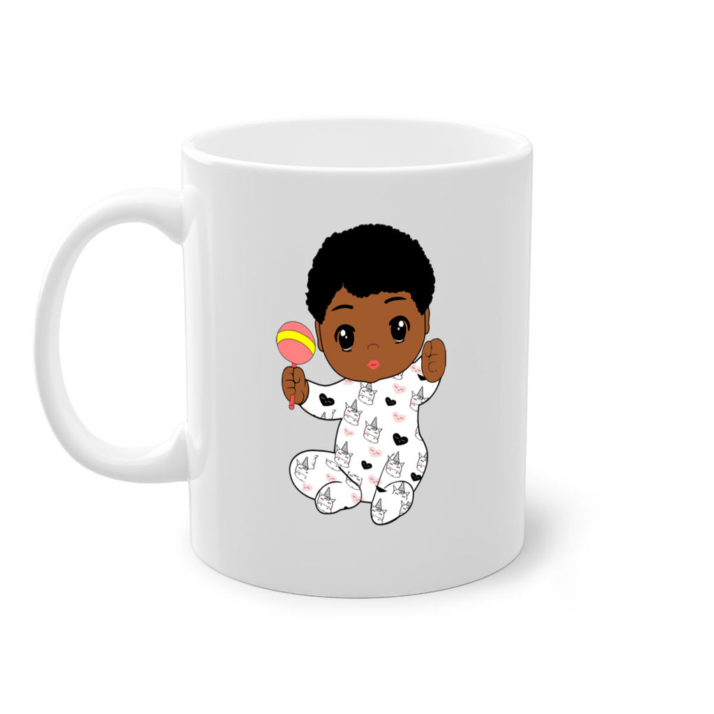 black baby boy 7#- Black men - Boys-Mug / Coffee Cup