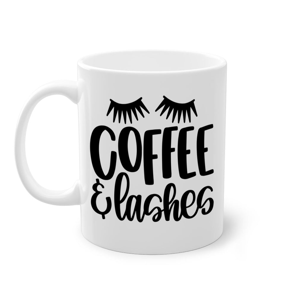 coffee lashes 177#- coffee-Mug / Coffee Cup
