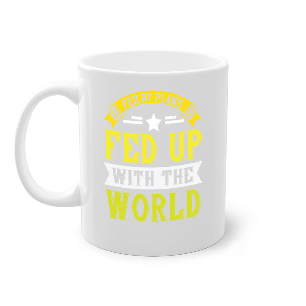 fed by plans fed up with the world 137#- vegan-Mug / Coffee Cup