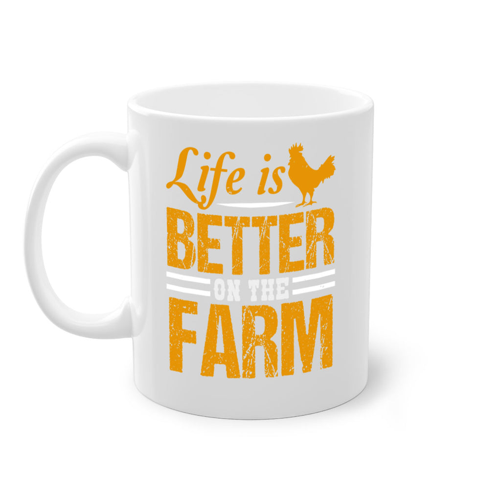 life is better on the farm 44#- Farm and garden-Mug / Coffee Cup