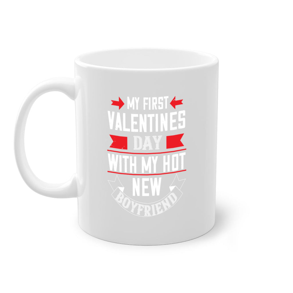 my first valentine day with my hot boyfriend 37#- valentines day-Mug / Coffee Cup