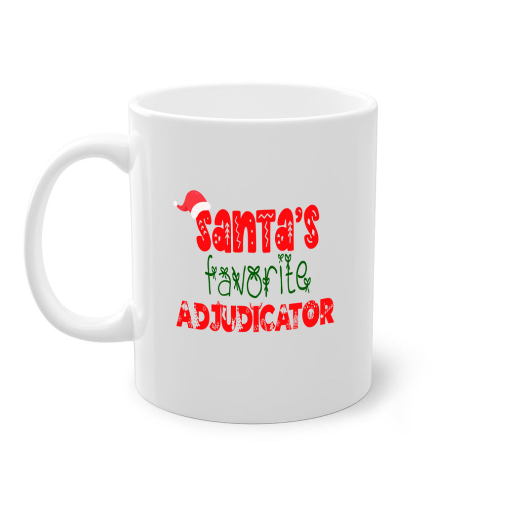 santas favorite adjudicator style 622#- christmas-Mug / Coffee Cup