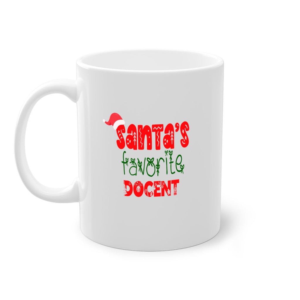 santas favorite docent style 786#- christmas-Mug / Coffee Cup