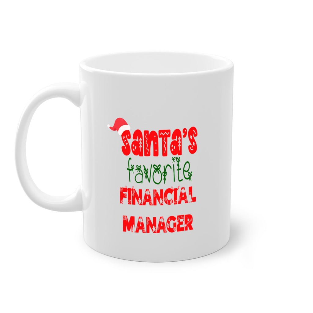 santas favorite financial manager style 819#- christmas-Mug / Coffee Cup