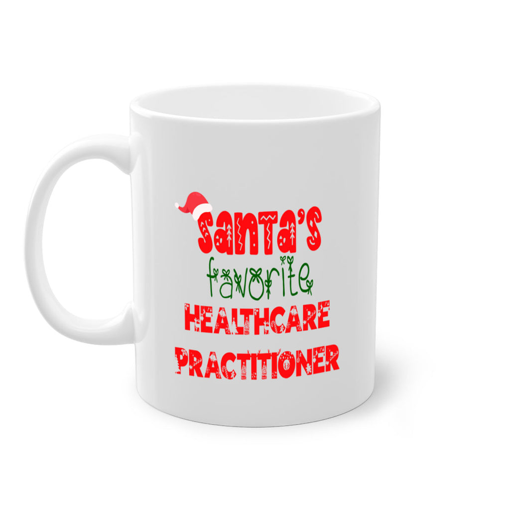 santas favorite healthcare practitioner style 867#- christmas-Mug / Coffee Cup