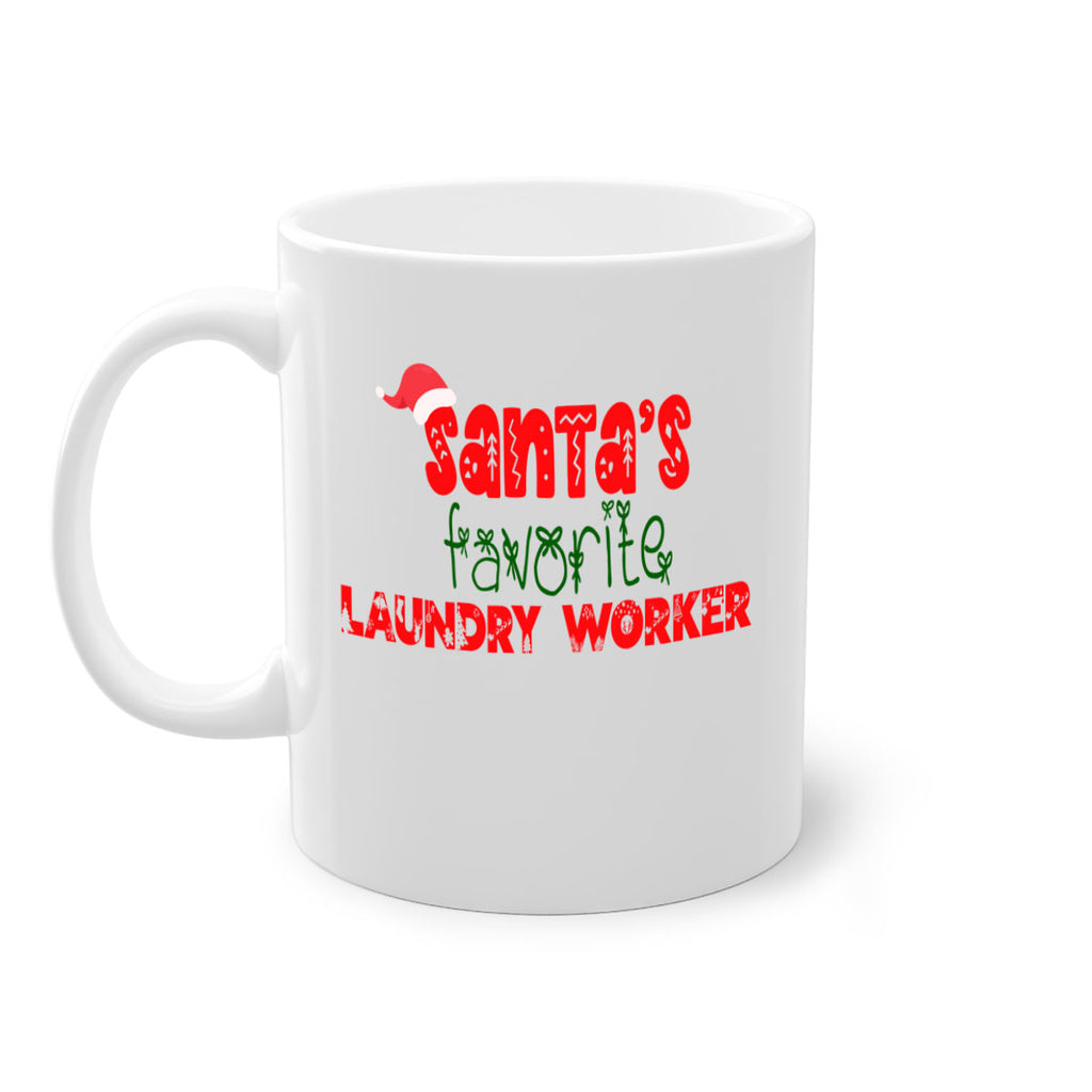 santas favorite laundry worker style 910#- christmas-Mug / Coffee Cup