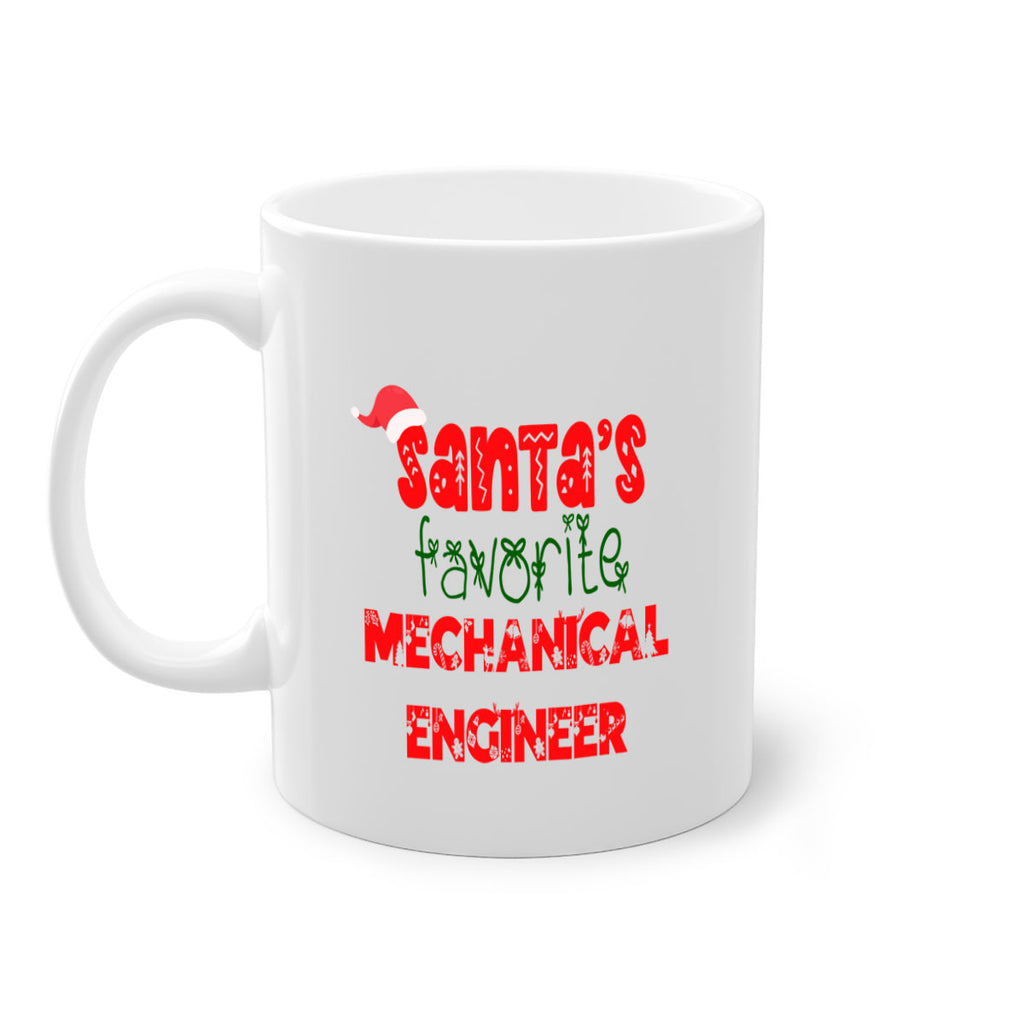 santas favorite mechanical engineer style 948#- christmas-Mug / Coffee Cup