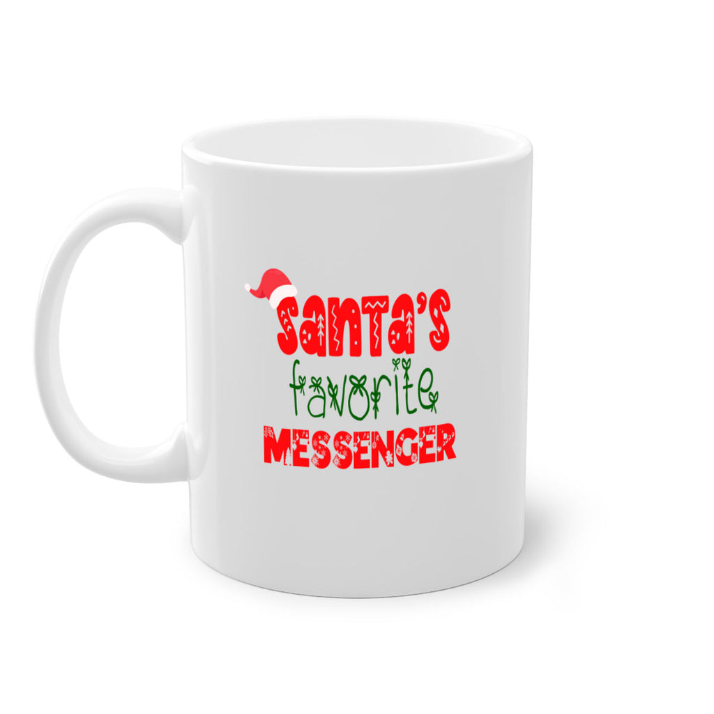 santas favorite messenger style 954#- christmas-Mug / Coffee Cup
