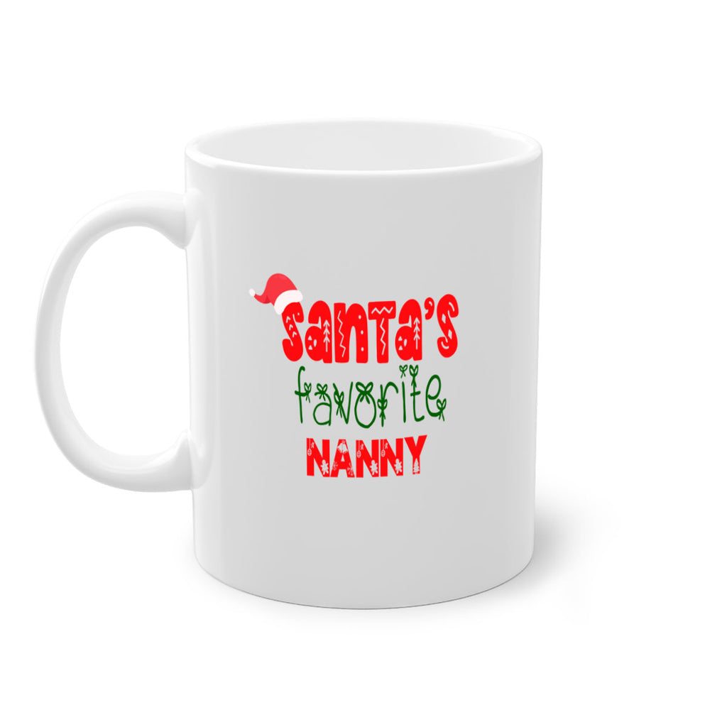 santas favorite nanny style 970#- christmas-Mug / Coffee Cup