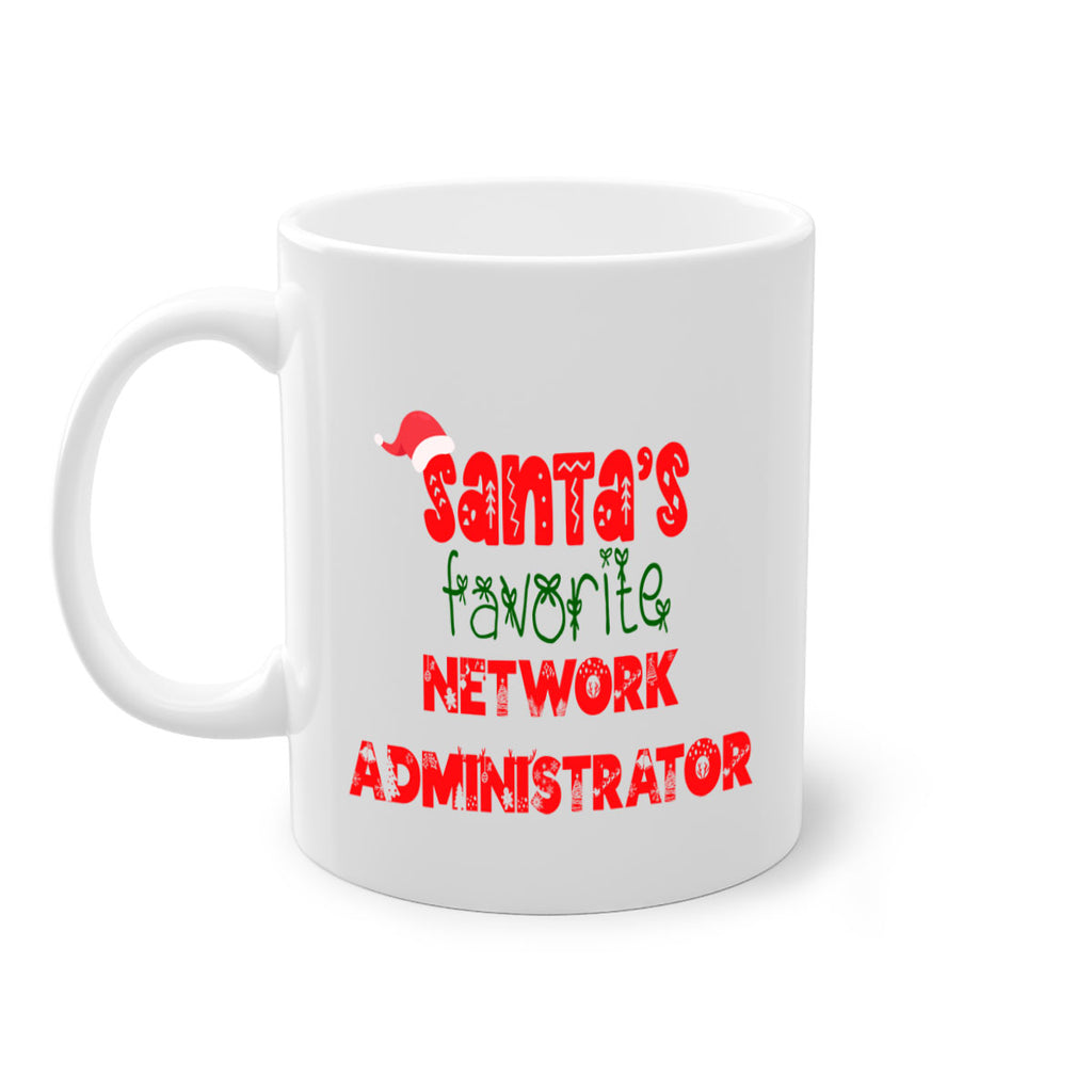 santas favorite network administrator style 973#- christmas-Mug / Coffee Cup
