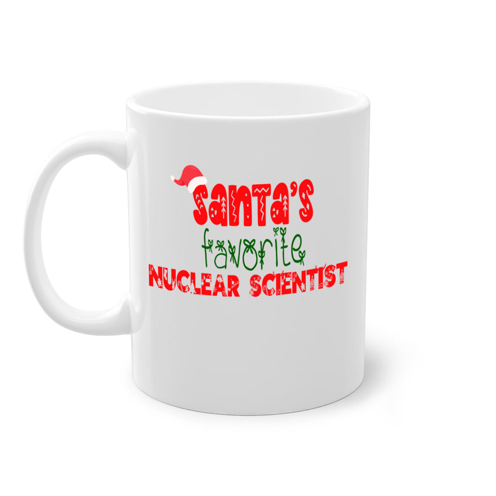 santas favorite nuclear scientist style 976#- christmas-Mug / Coffee Cup