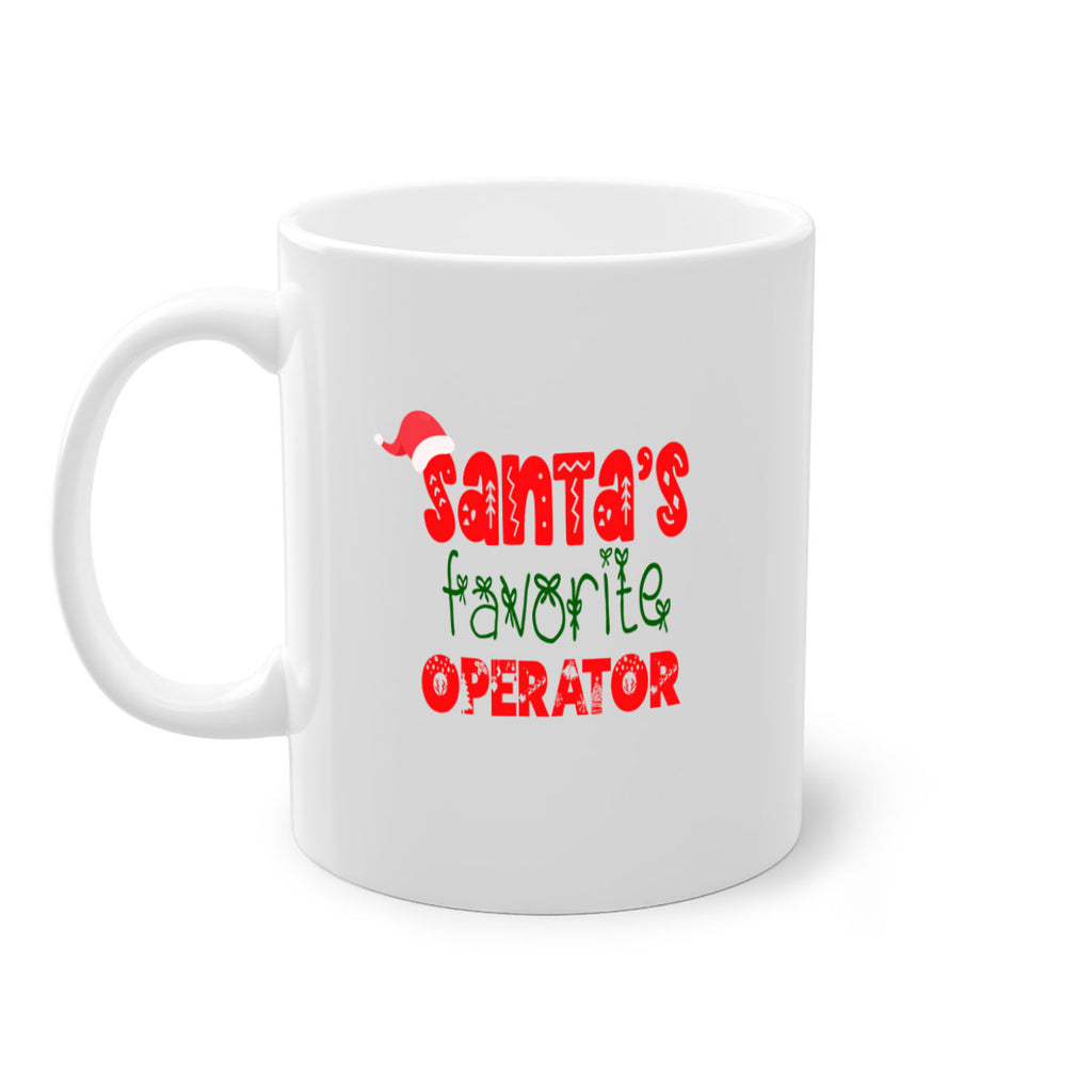santas favorite operator style 988#- christmas-Mug / Coffee Cup