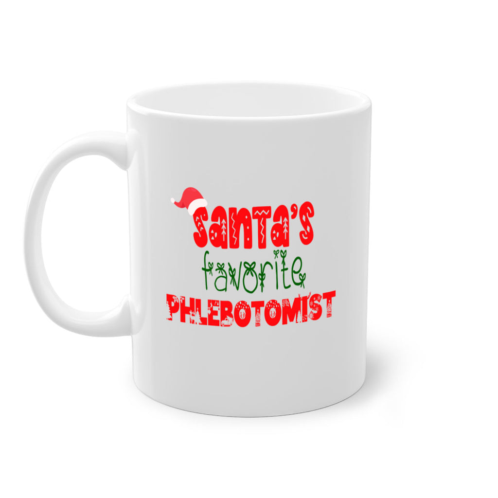 santas favorite phlebotomist style 1011#- christmas-Mug / Coffee Cup