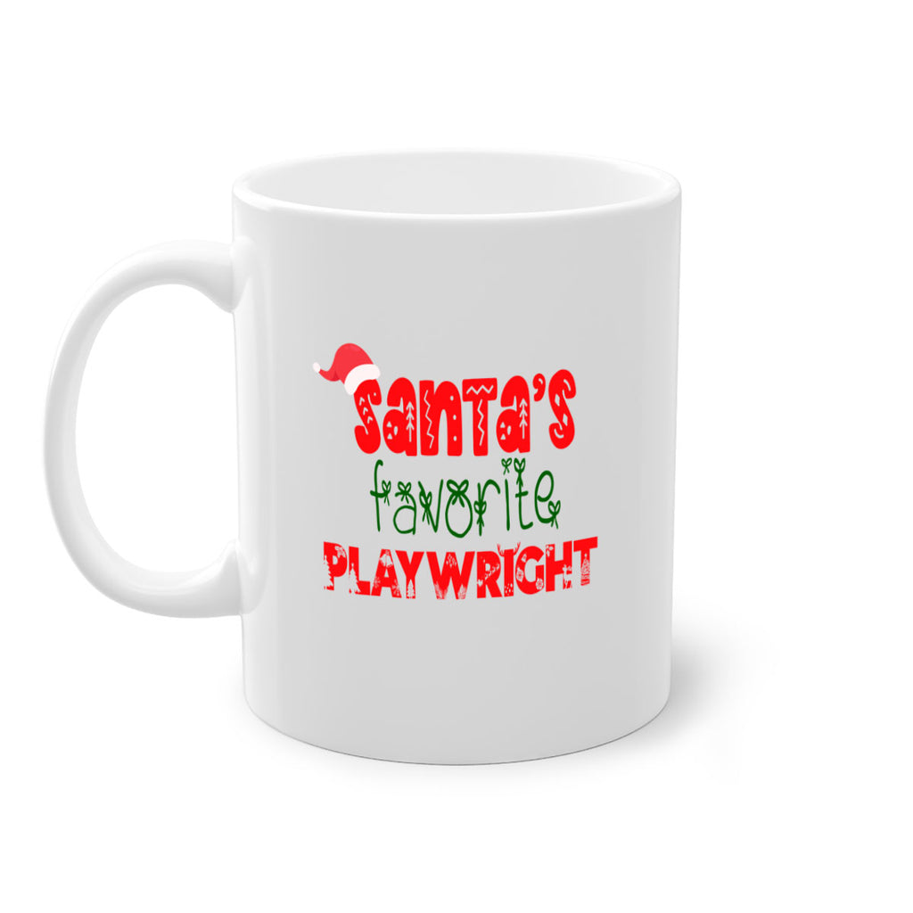 santas favorite playwright style 1023#- christmas-Mug / Coffee Cup