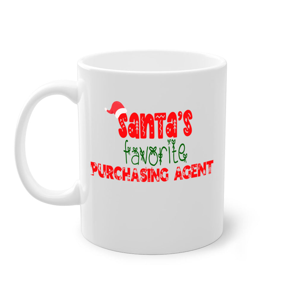 santas favorite purchasing agent style 1047#- christmas-Mug / Coffee Cup