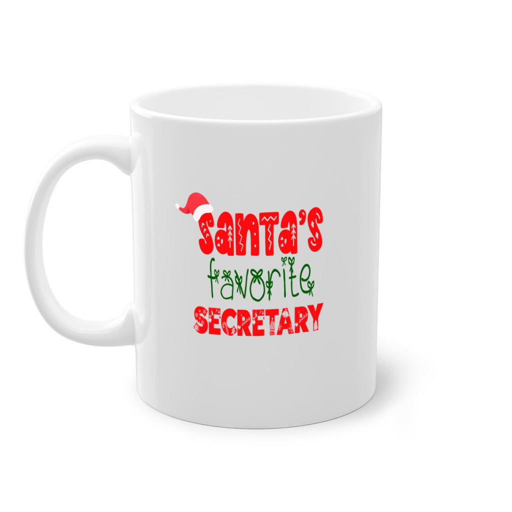 santas favorite secretary style 1072#- christmas-Mug / Coffee Cup