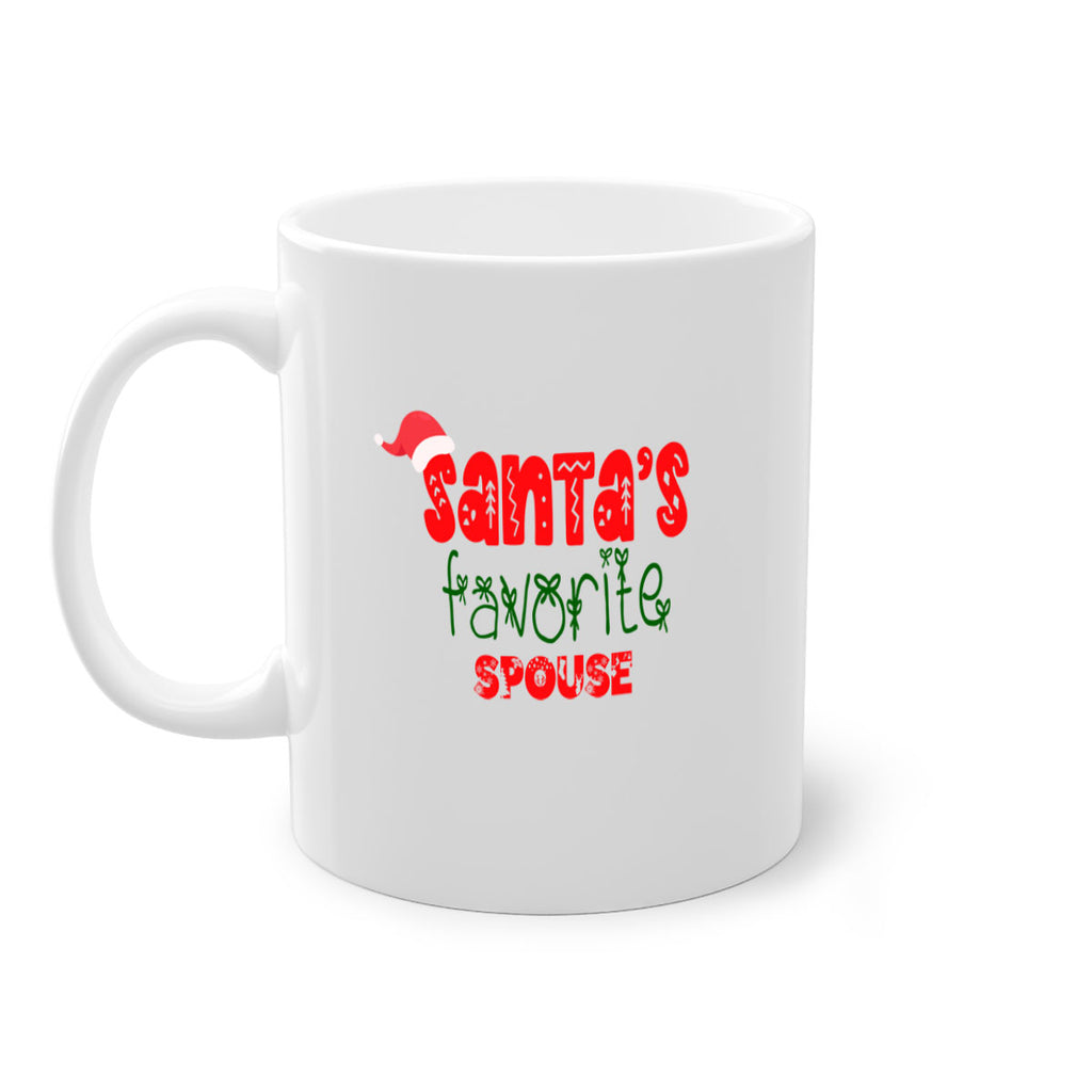 santas favorite spouse style 1093#- christmas-Mug / Coffee Cup