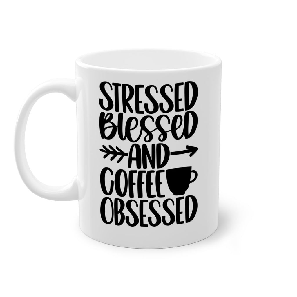 stressed blessed and 26#- coffee-Mug / Coffee Cup