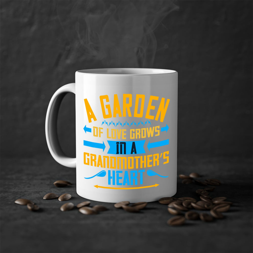 A garden of love grows in a grandmother’s heart 97#- grandma-Mug / Coffee Cup