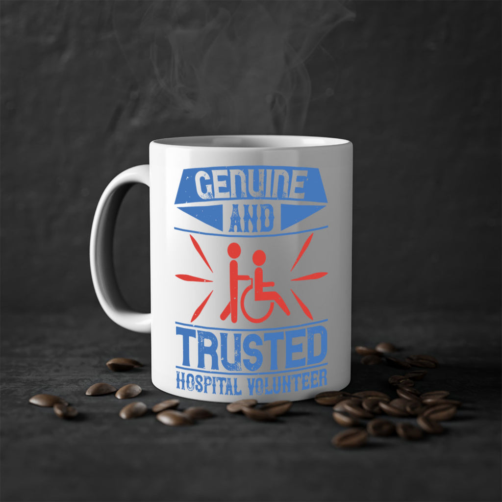 Genuine and Trusted Hospital Volunteer Style 2#-Volunteer-Mug / Coffee Cup