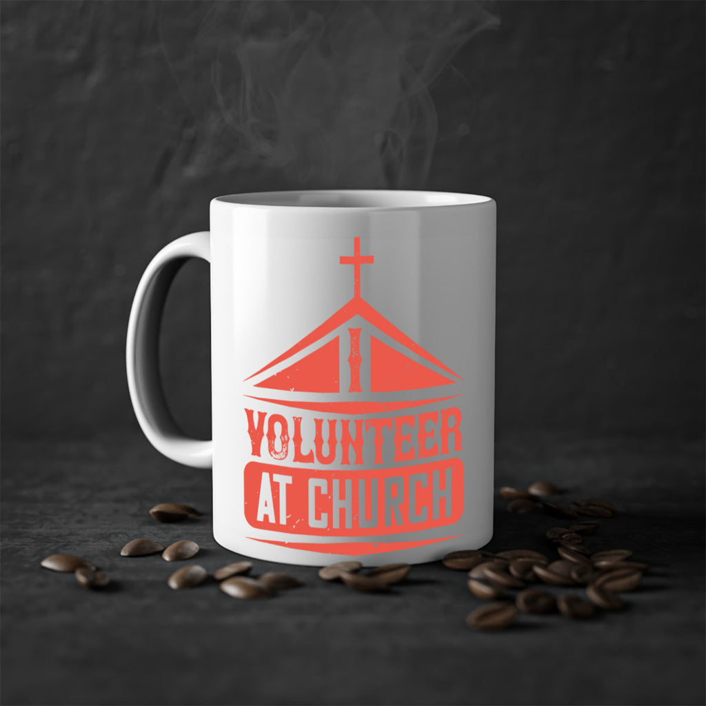 I Volunteer At Church Style 47#-Volunteer-Mug / Coffee Cup