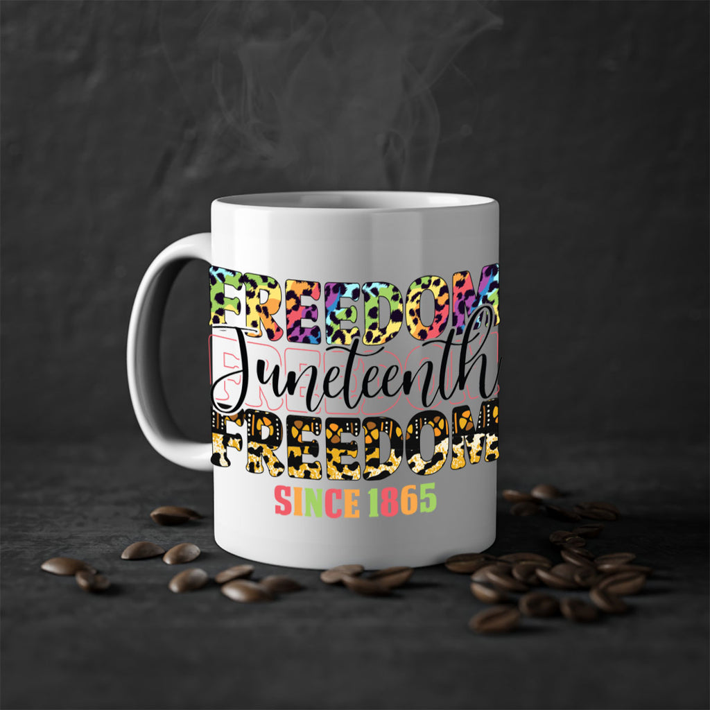 Juneteenth Freedom Since 1865 Png 36#- juneteenth-Mug / Coffee Cup