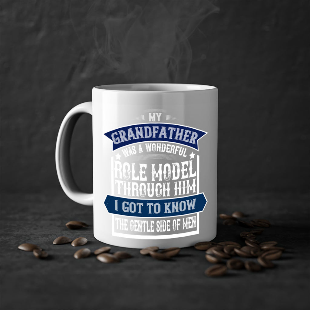My grandfather was a wonderful role model 82#- grandpa-Mug / Coffee Cup