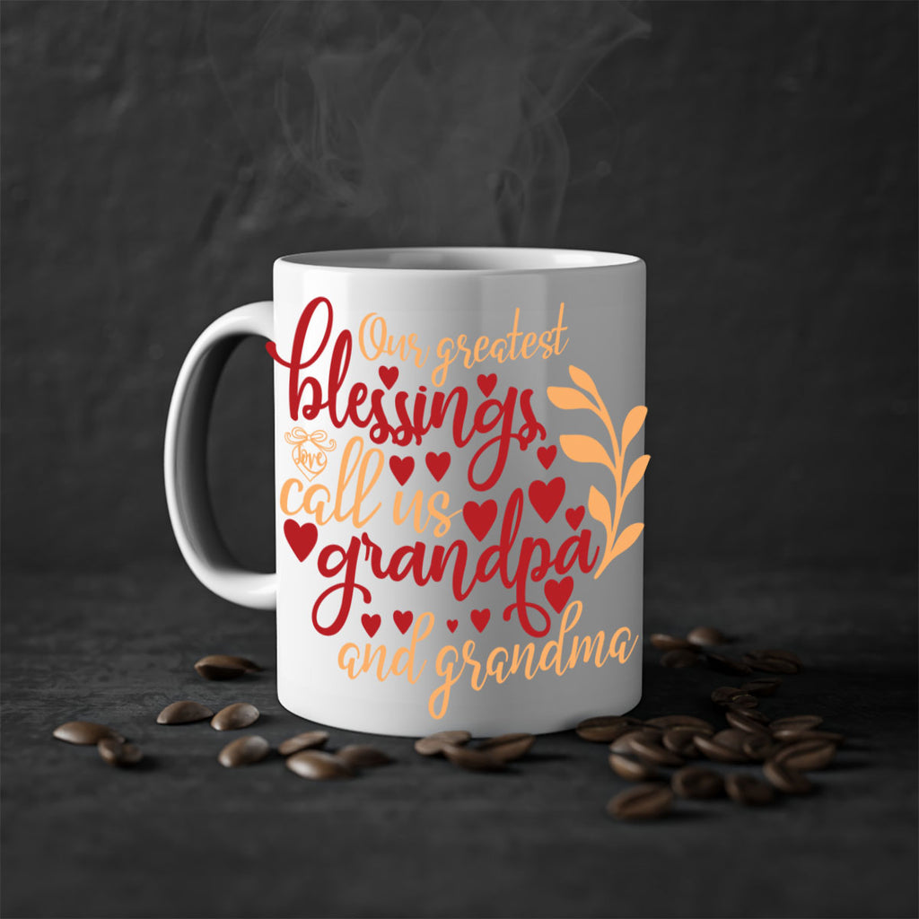 Our greatest blessings call us grandpa and grandma 1#- Family-Mug / Coffee Cup