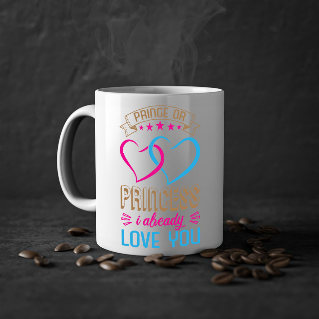 Prince or Princess I already love you Style 18#- baby shower-Mug / Coffee Cup