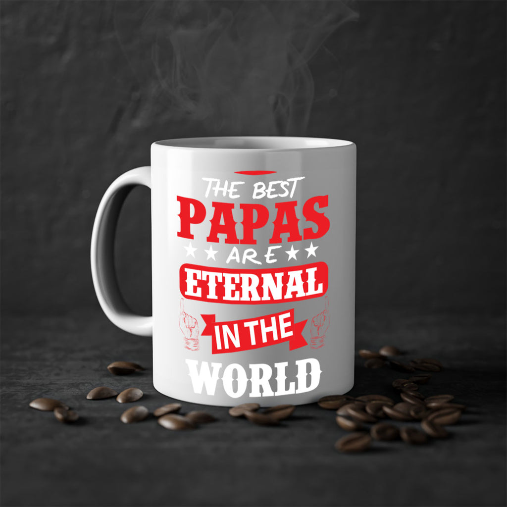 THE BEST PAPAS 108#- grandpa-Mug / Coffee Cup