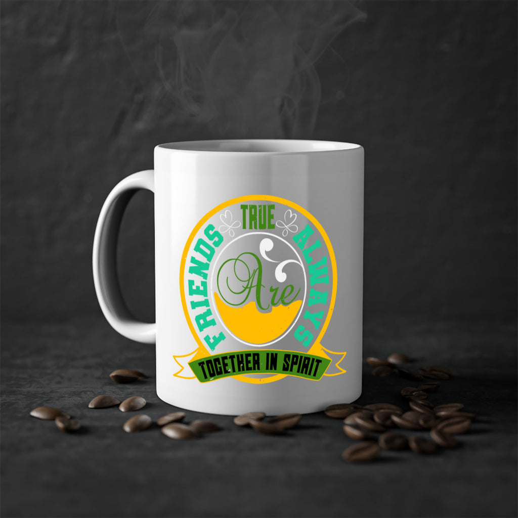 True friends are always together in spirit Style 35#- best friend-Mug / Coffee Cup