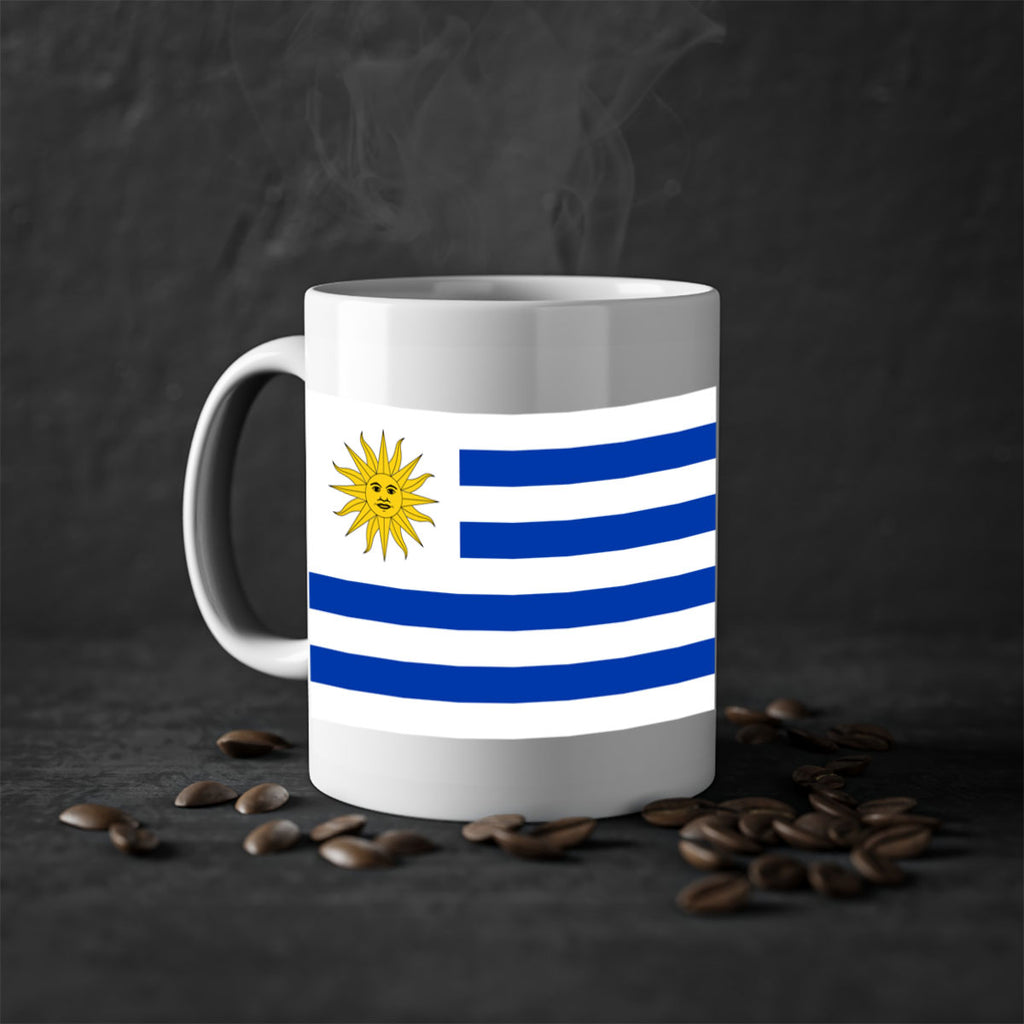 Uruguay 9#- world flag-Mug / Coffee Cup