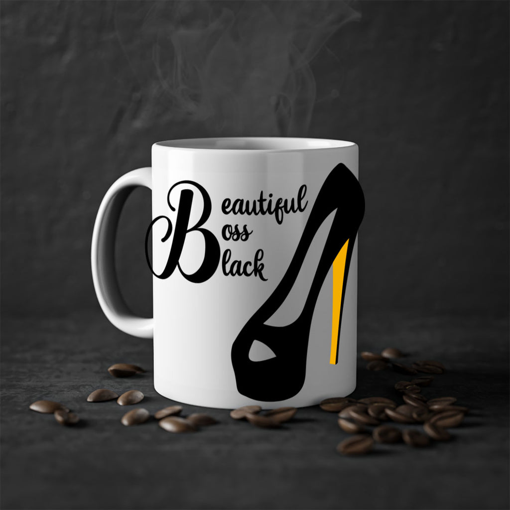 beautiful boss black Style 64#- Black women - Girls-Mug / Coffee Cup
