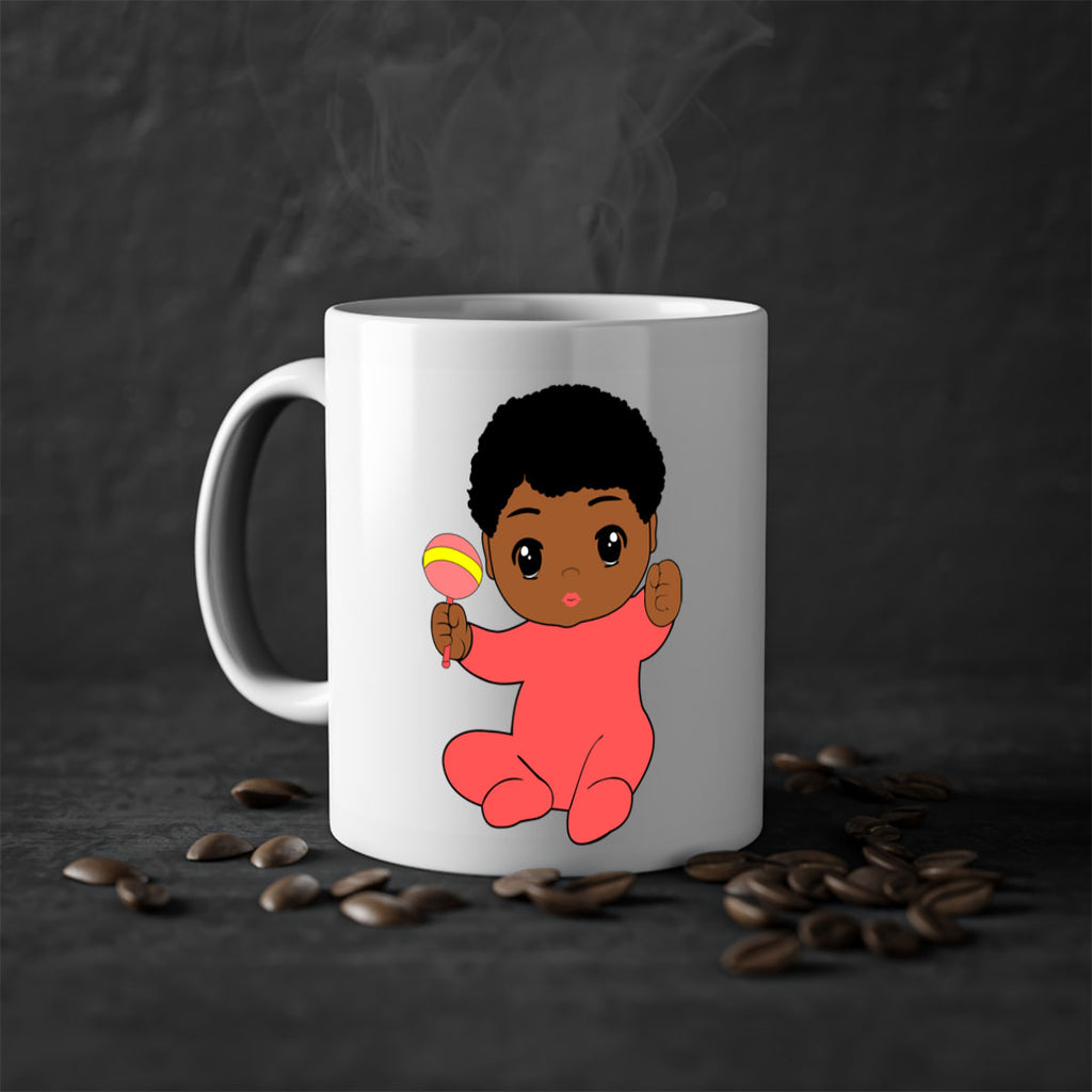 black baby boy 4#- Black men - Boys-Mug / Coffee Cup