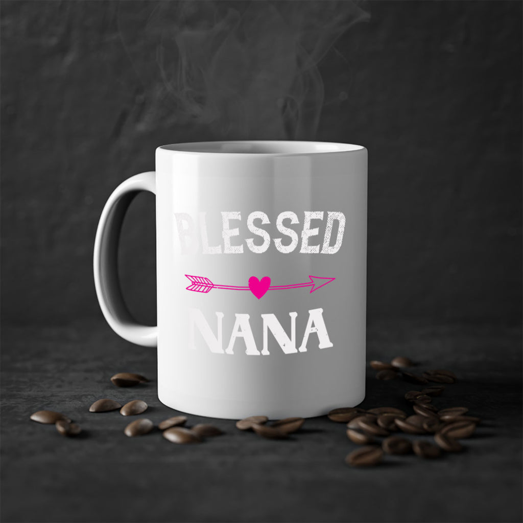 blessed nana 34#- grandma-Mug / Coffee Cup