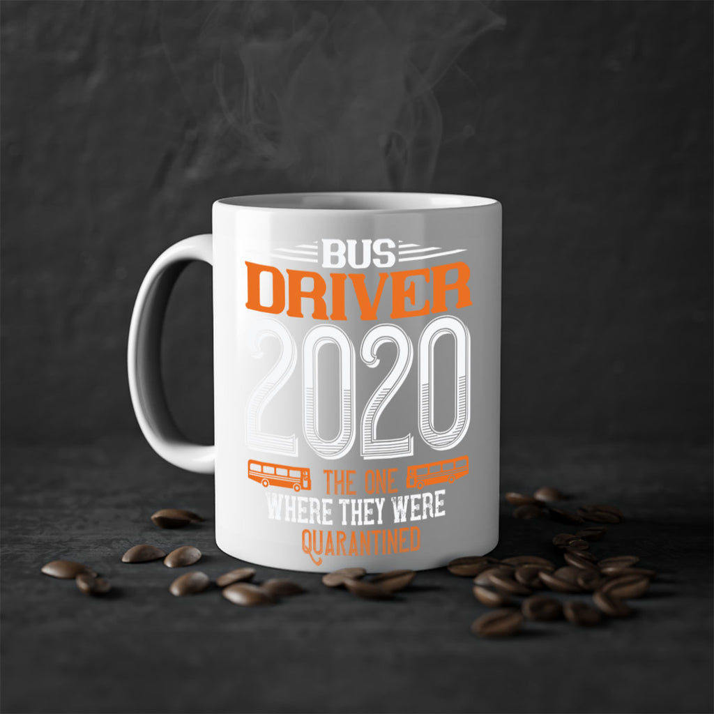 bus driver the one where they were quarantined Style 42#- bus driver-Mug / Coffee Cup
