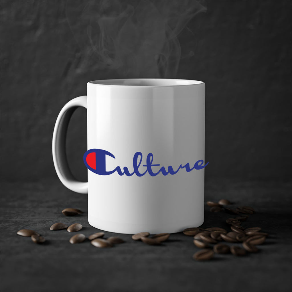 culture champion 180#- black words - phrases-Mug / Coffee Cup