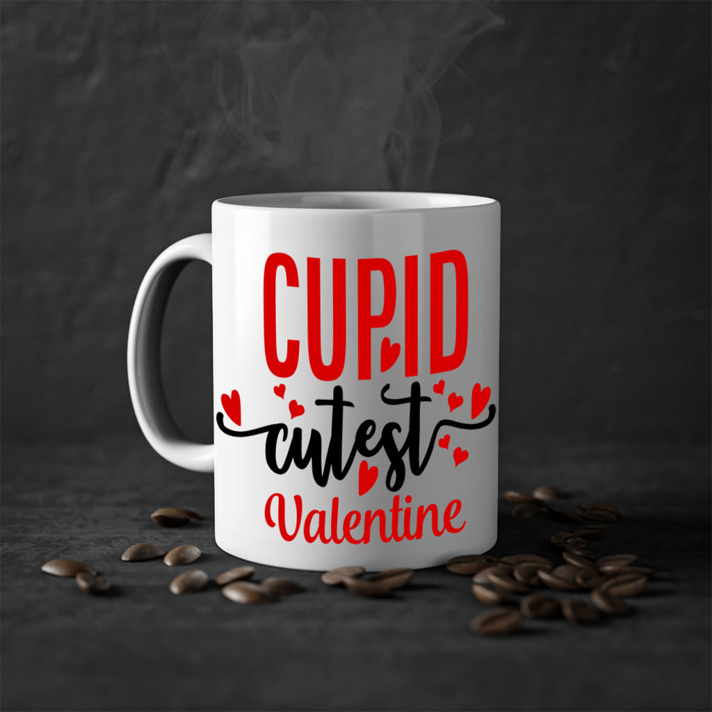 cupid cutest valentine 80#- valentines day-Mug / Coffee Cup