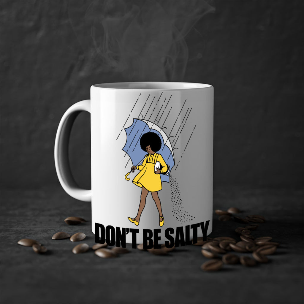 dont be salty 169#- black words - phrases-Mug / Coffee Cup