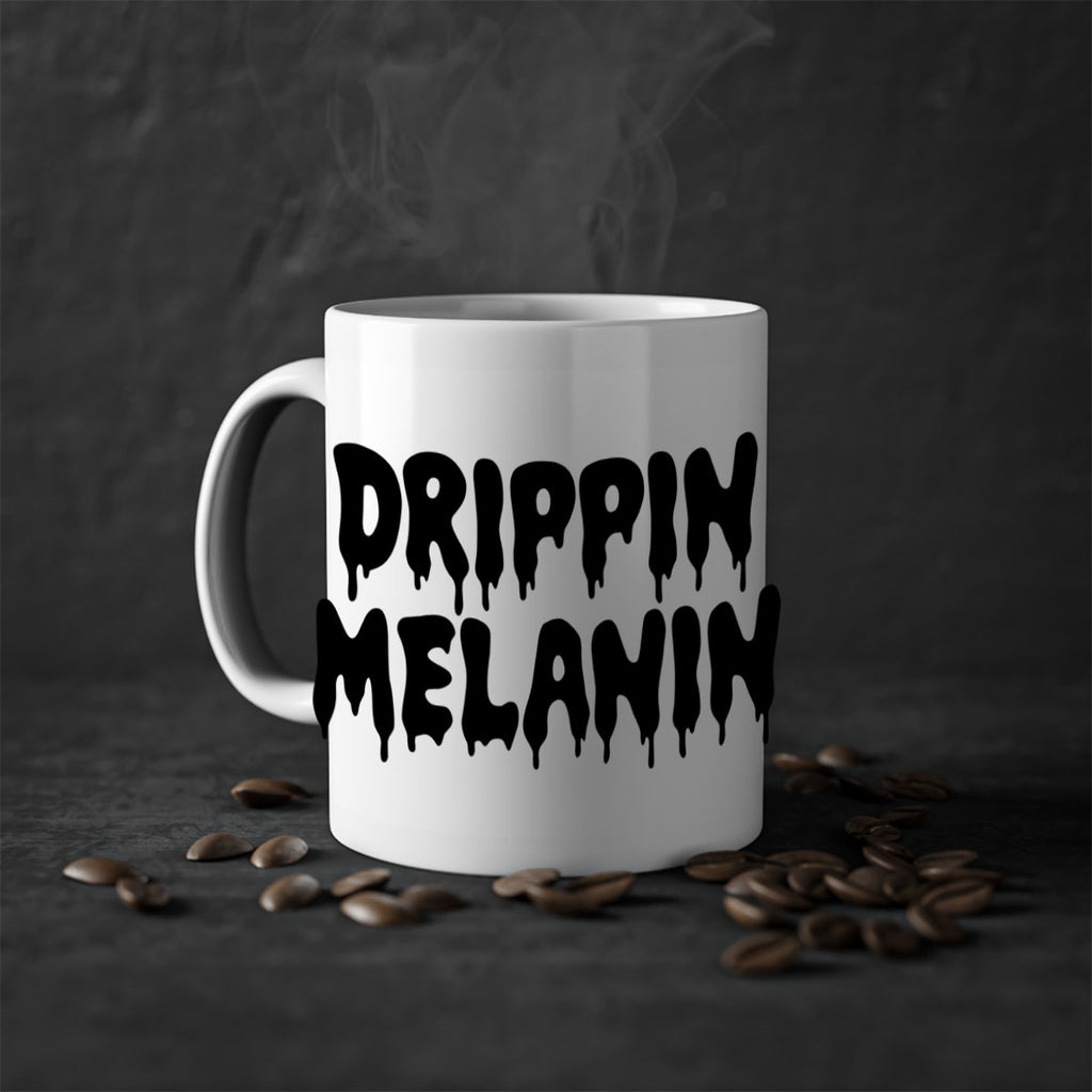 drippinmelanin  160#- black words - phrases-Mug / Coffee Cup