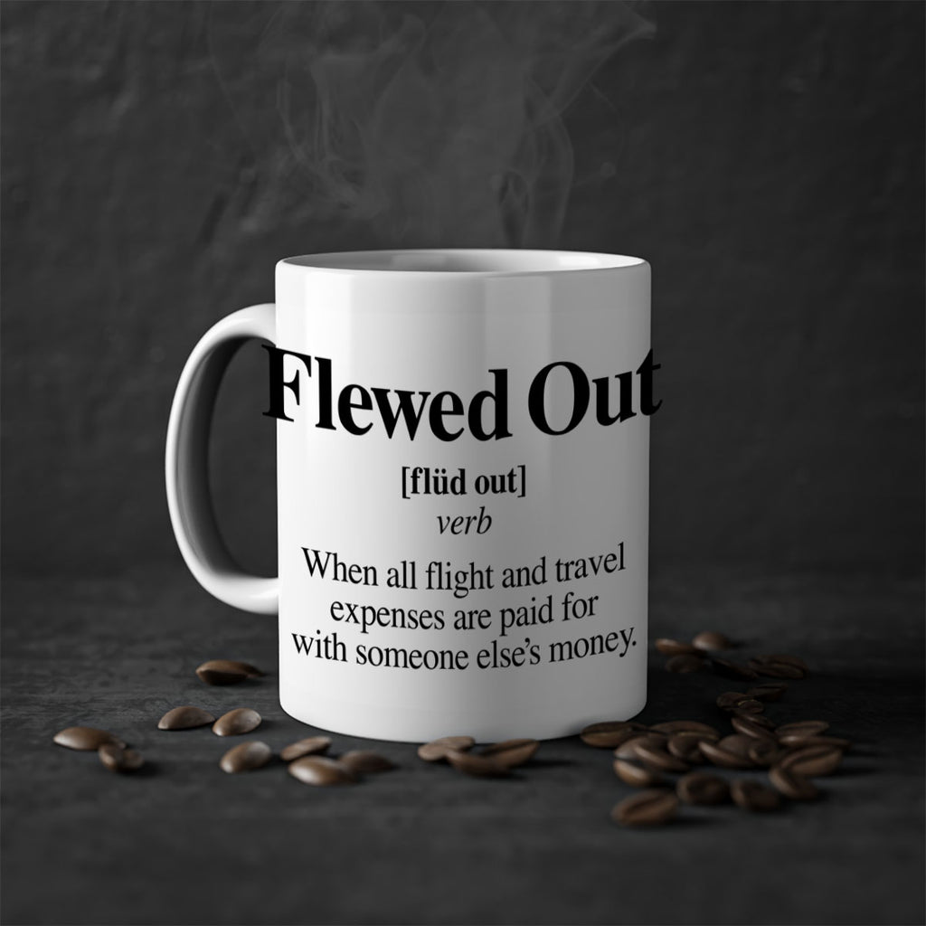 flewed out dictionary 152#- black words - phrases-Mug / Coffee Cup